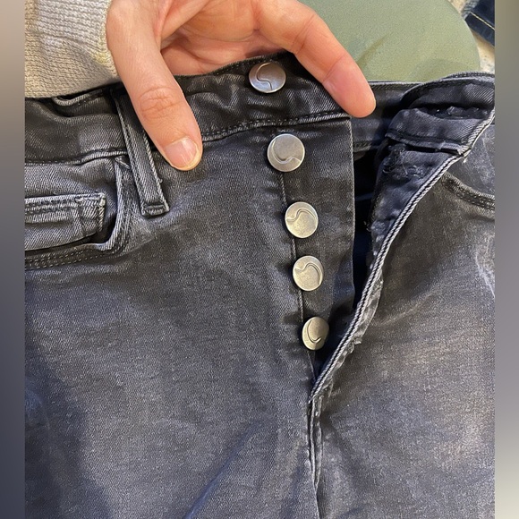 Joes jeans, black fade, button fly, size 27 - Picture 3 of 6